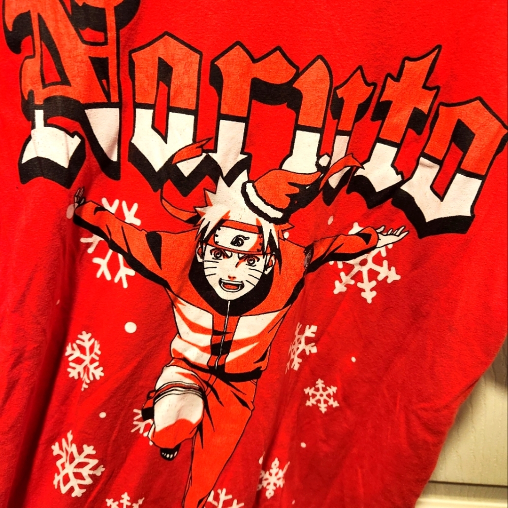 Naruto Red Graphic Tee